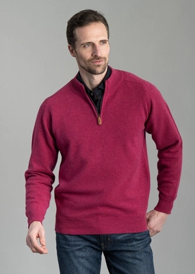 Lambswool 2 Ply Zip Neck Clearance Event Today Dont Miss This Deal