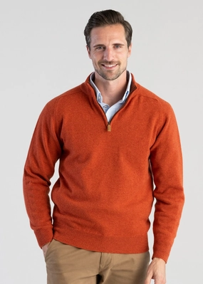 Trending Deals Today Lambswool 2 Ply Zip Neck