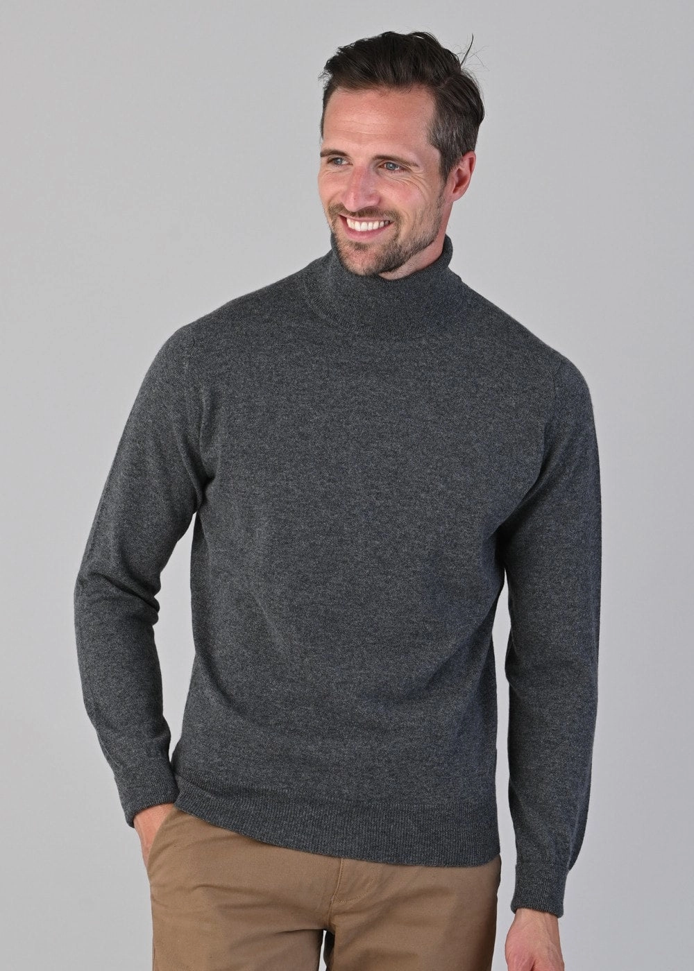 Todays Hot Pick Biggest Savings Now Oxton 1 Ply Cashmere Roll Neck