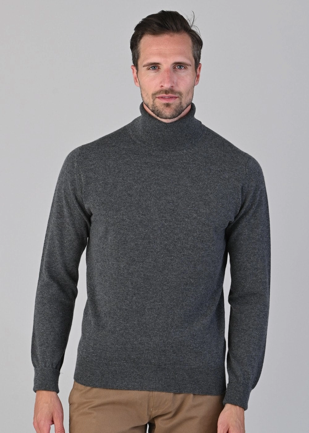 Oxton 1 Ply Cashmere Roll Neck Mega Online Discount Hot Clearance Now