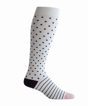 Top & Derby "Breakfast Club" Cotton Compression Socks (15-20 Mmhg) - Sale Grab It Now Hot Price Drop