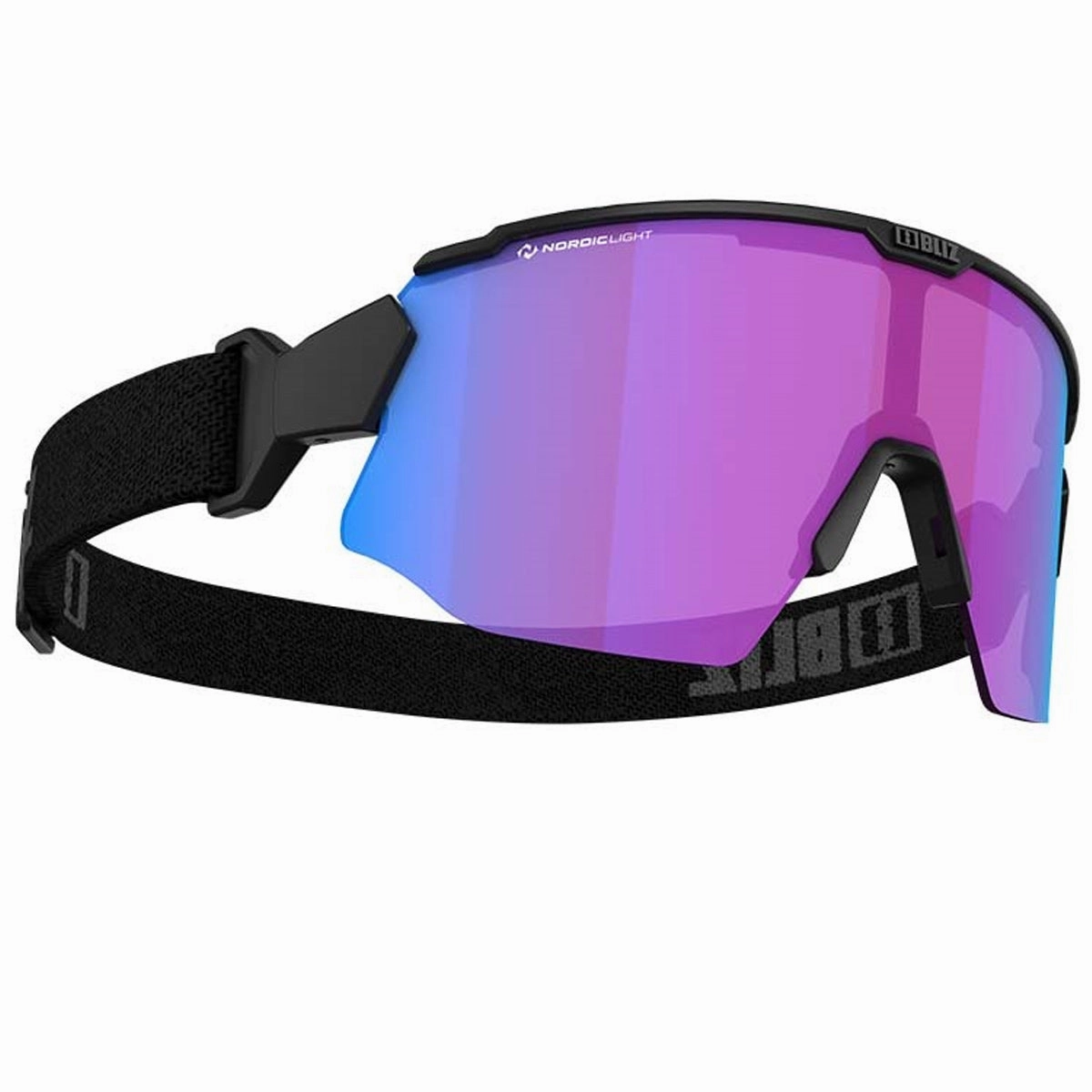 Bliz Breeze Small Nano glasses - Matt Black Begonia
