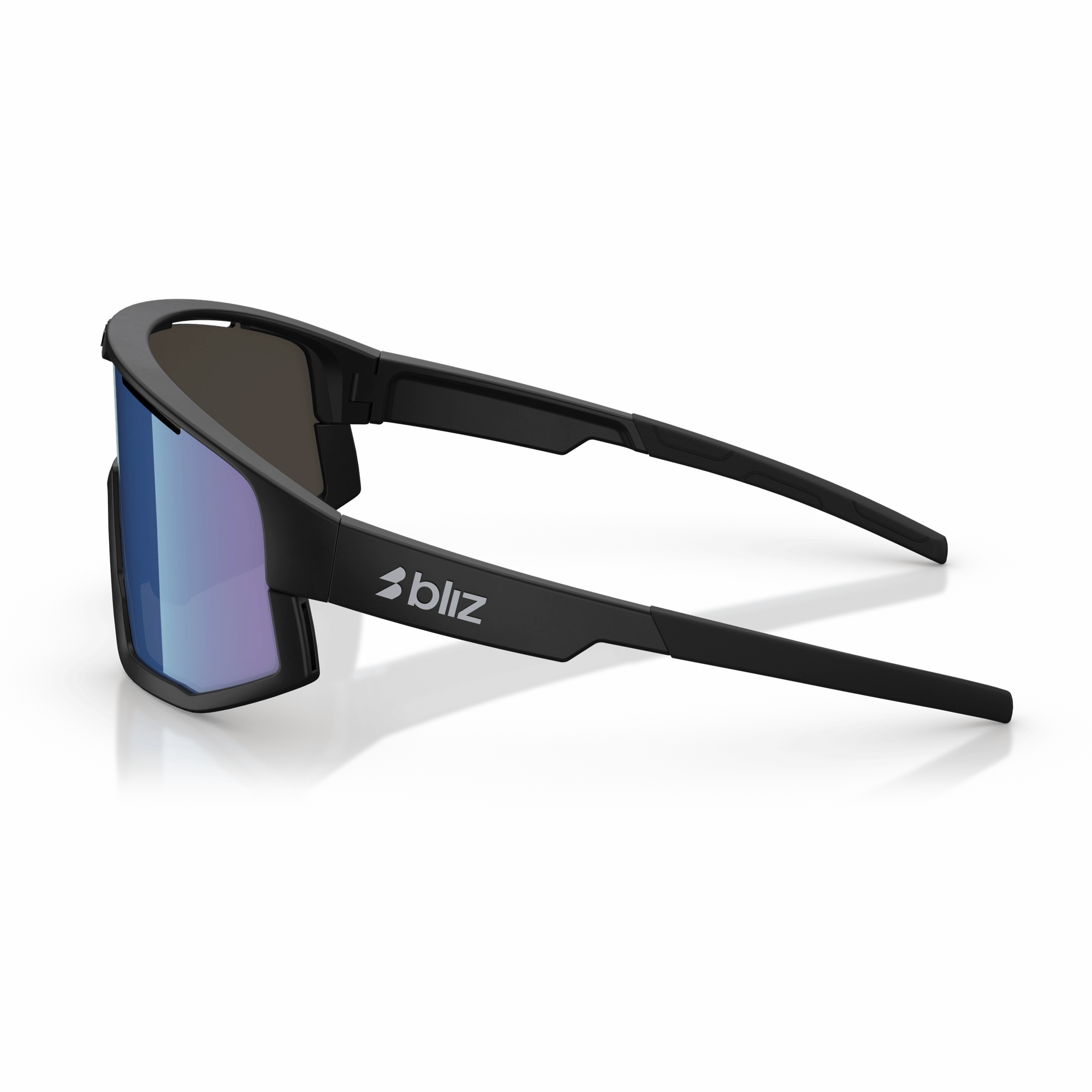 Bliz Fusion sunglasses - Matt Black PH Brown Blue Mirror