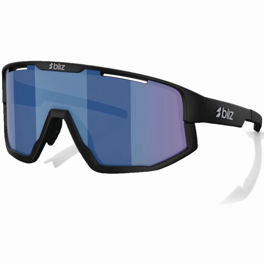 Bliz Fusion sunglasses - Matt Black PH Brown Blue Mirror