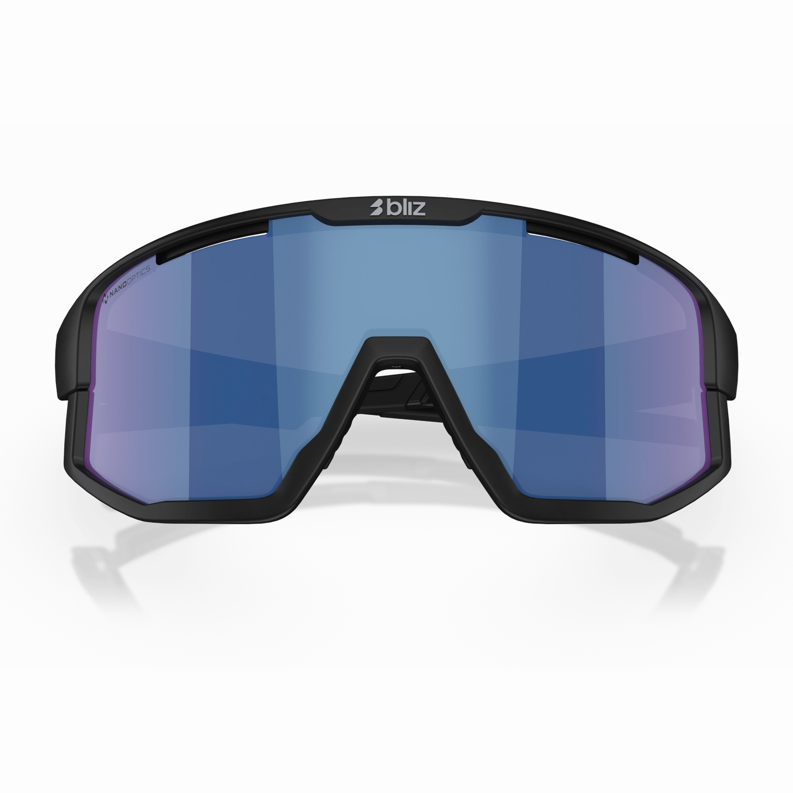 Bliz Fusion sunglasses - Matt Black PH Brown Blue Mirror