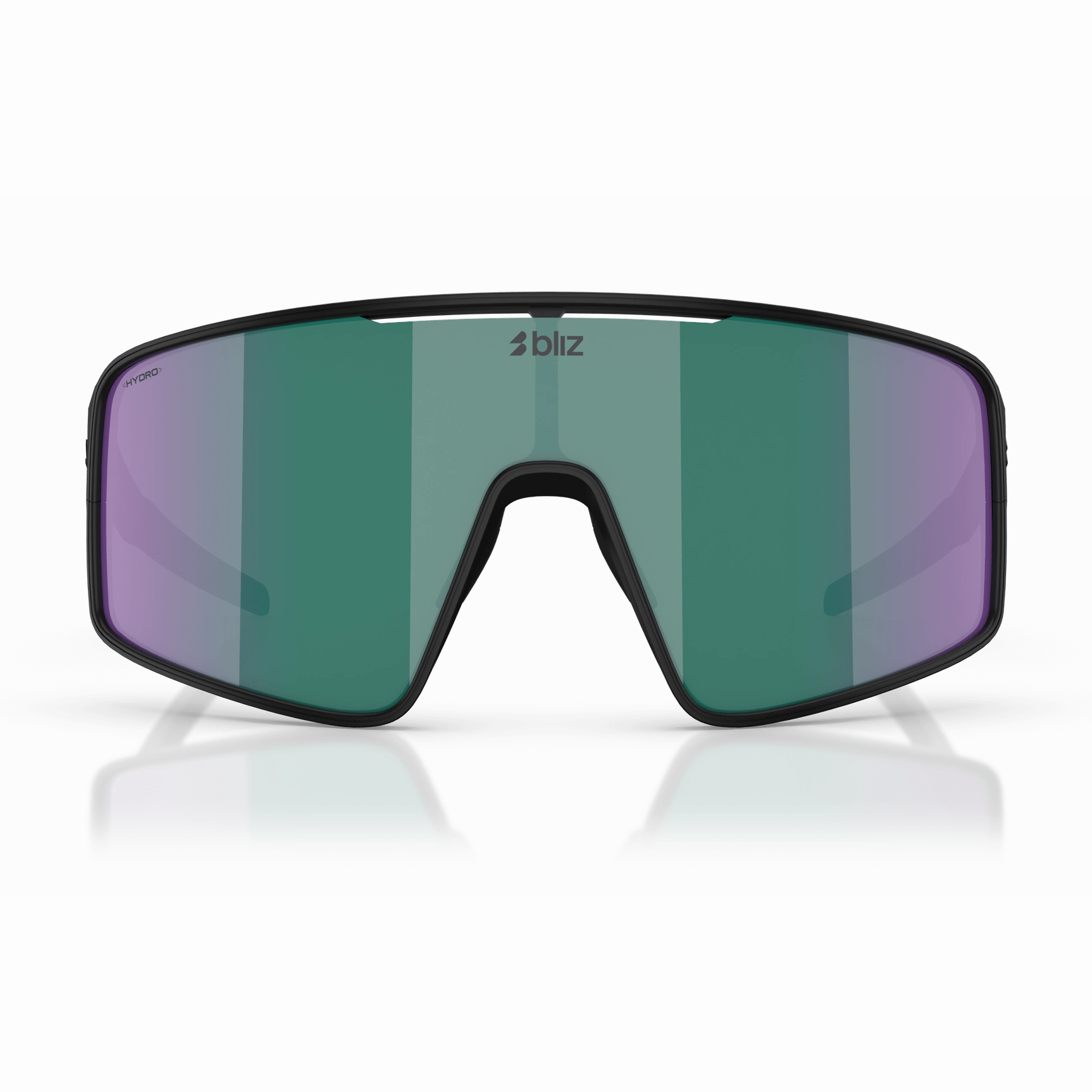 Bliz P001 sunglasses - Matt Black Brown W Green Multi