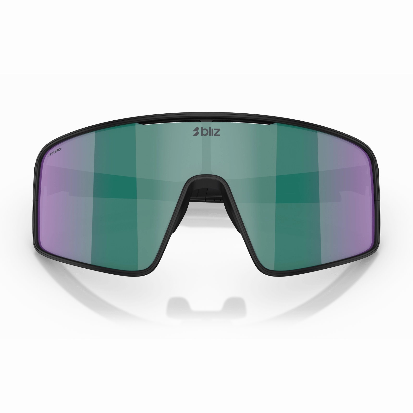 Bliz P001 sunglasses - Matt Black Brown W Green Multi