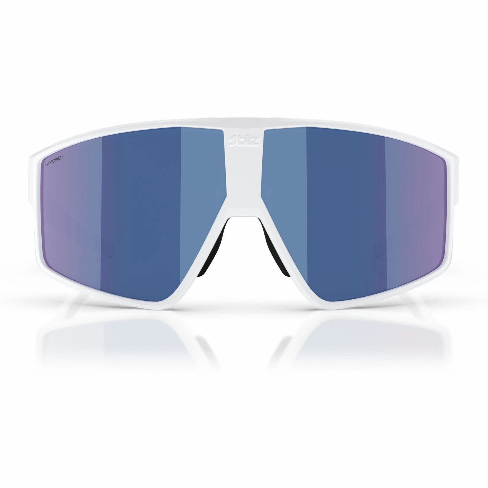 Bliz P002 sunglasses - Matt White Smoke W Blue Multi