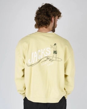 Exclusive Holiday Deal Bobber Heavyweight Crewneck - Yellow
