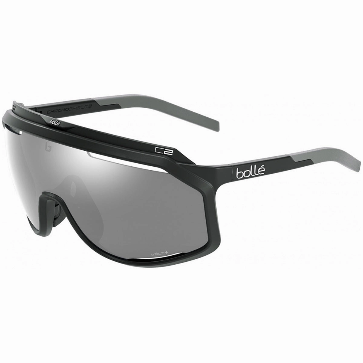 Bolle Chronoshield sunglasses - Black Matte White Polarized