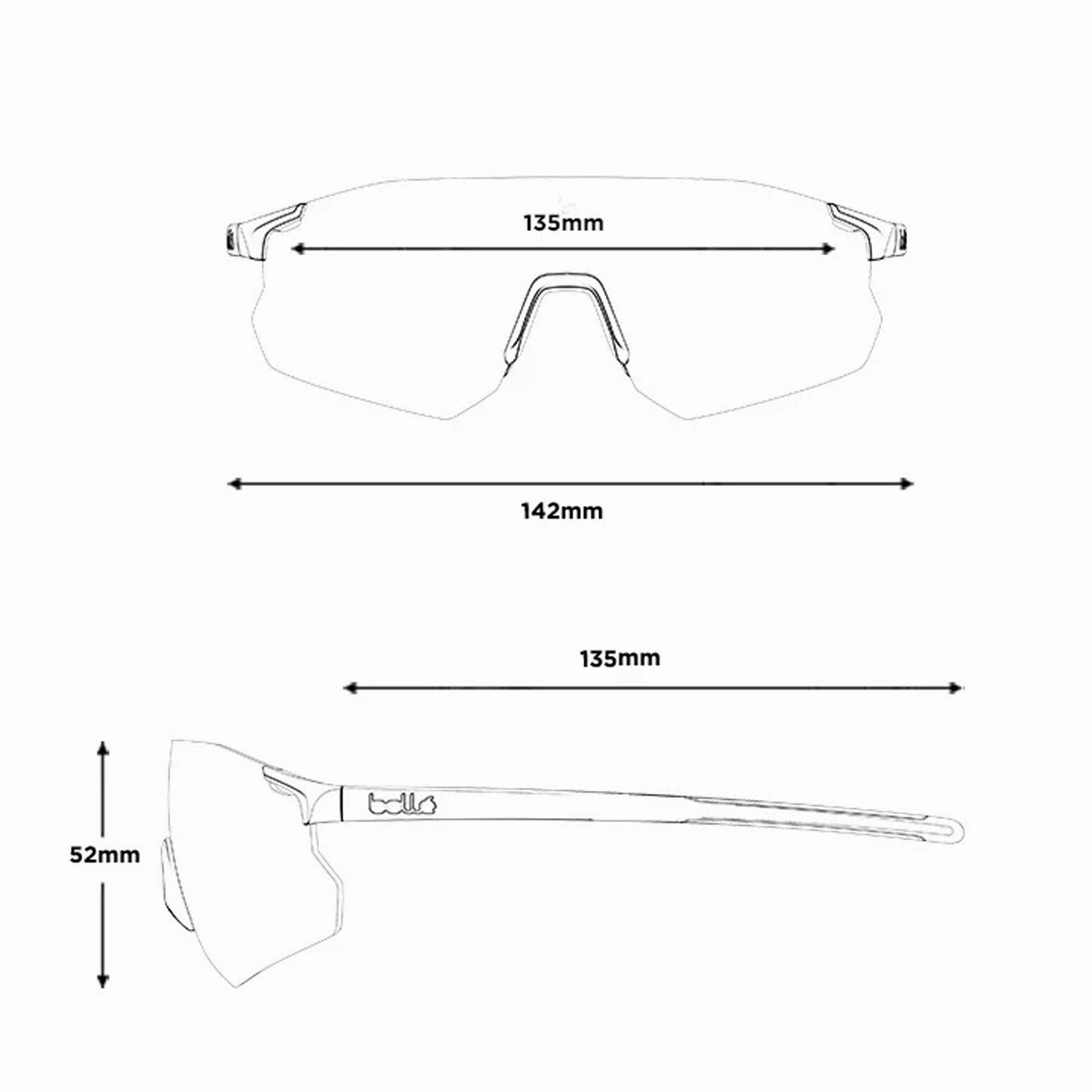 Bolle Icarus sunglasses - Black Phantom Brown