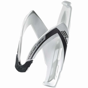 Bottle cage Elite Custom Race - White/Black/Grey