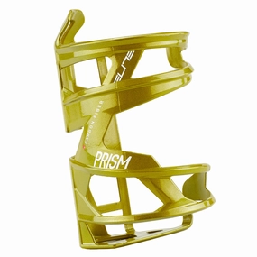 Bottle cage Elite Prism Carbon Right - Gold