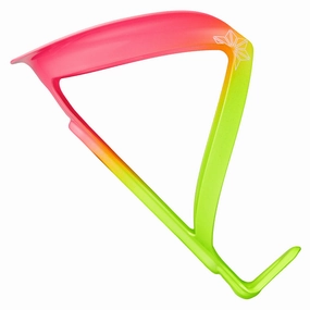 Bottle cage Supacaz Fly Cage Limited Edition - Pink yellow