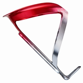 Bottle cage Supacaz Fly Cage Limited Edition - Silver red