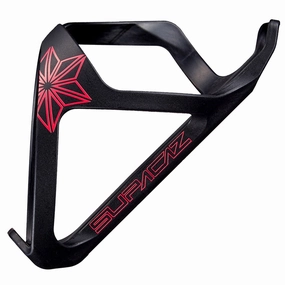 Bottle cage Supacaz Tron Poly - Black red