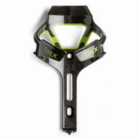 Bottle cage Tacx Ciro - Black green gloss