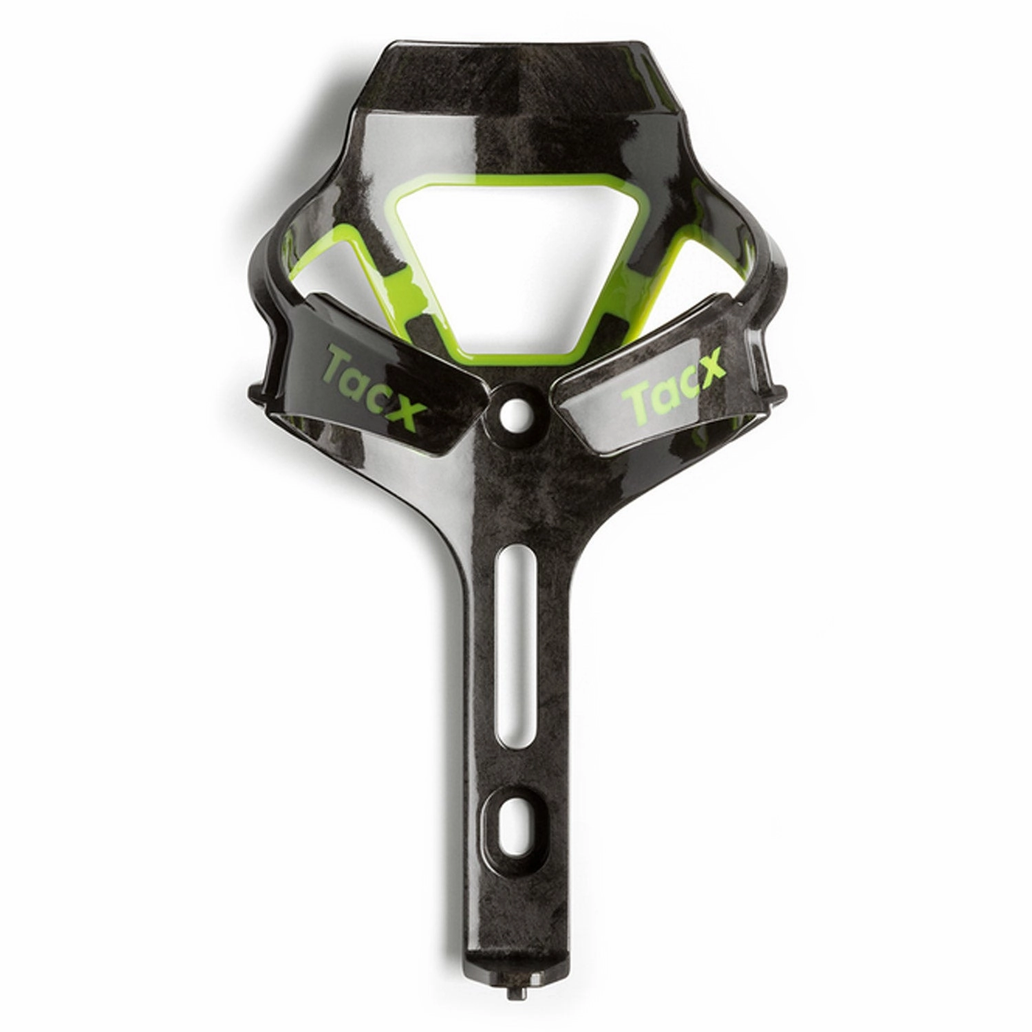 Bottle cage Tacx Ciro - Black green gloss