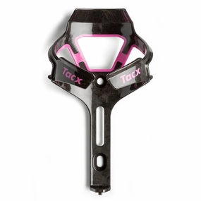 Bottle cage Tacx Ciro - Black pink gloss