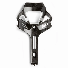 Bottle cage Tacx Ciro - Black white gloss