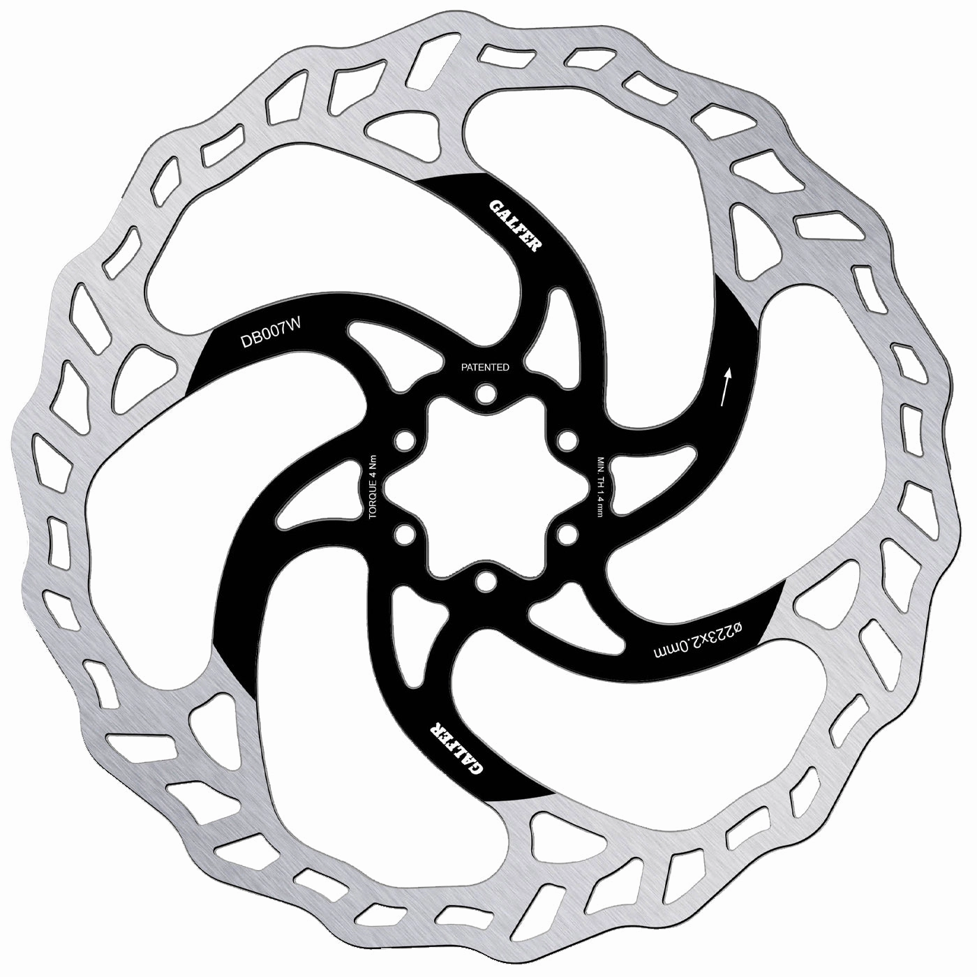 Braking Galfer Mtb Wave - 223 mm