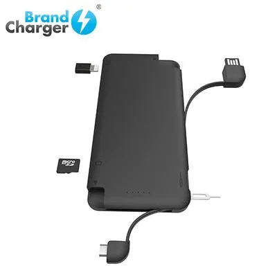 Brandcharger Iq  Powerbank With Syncing Cable, Card Reader And Portable Data Storage Trending Deals Today Exclusive Savings Event