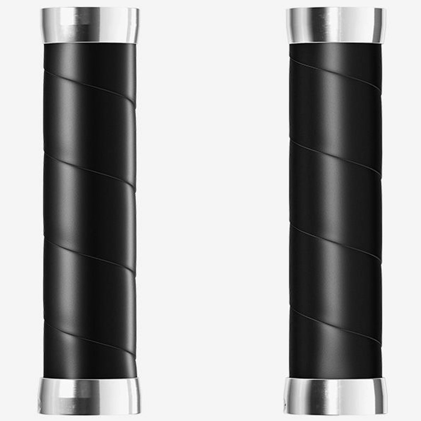 Brooks Slender Leather 130mm grips - Black