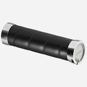 Brooks Slender Leather 130mm grips - Black