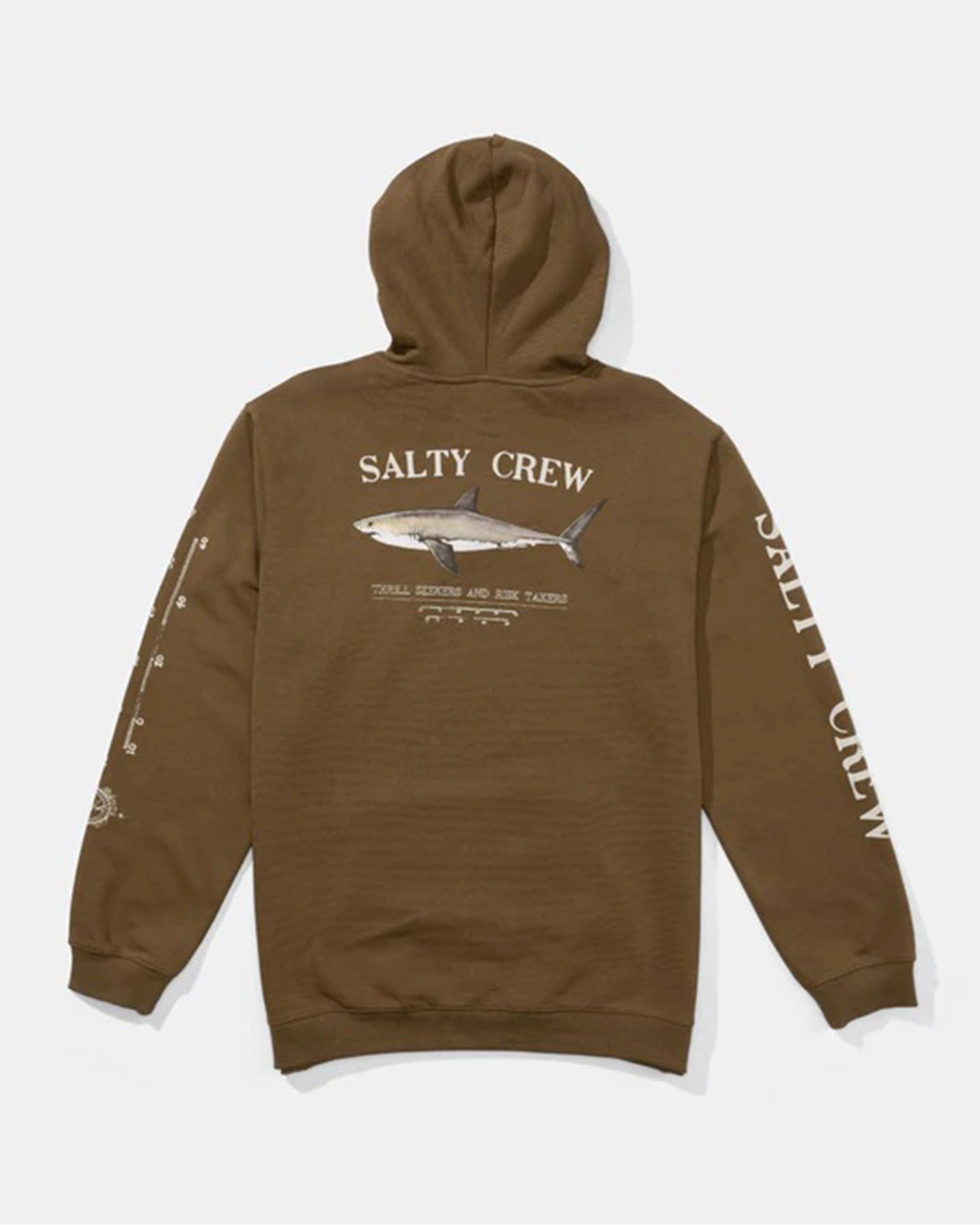 Bruce Fleece Hoodie - Teak Mega Sale Now
