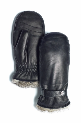 Brume Ladies Richmond Hill Leather Mittens Grab Todays Deal