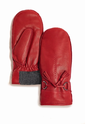 Todays Steal MustHave Clearance Brume Ladies Westmount Leather Mittens