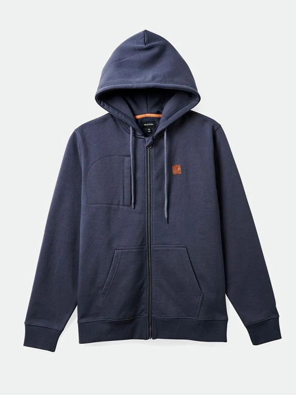 Instant Hot Deal Builders Full-Zip Fleece Hoodie - Ombre Blue