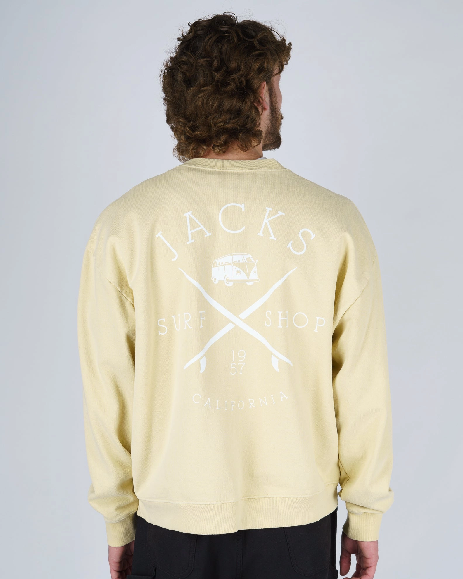 Mega Discount Today Grab Your Hot Pick Bus Stop Heavyweight Crewneck - Yellow