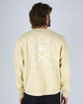 Mega Discount Today Grab Your Hot Pick Bus Stop Heavyweight Crewneck - Yellow