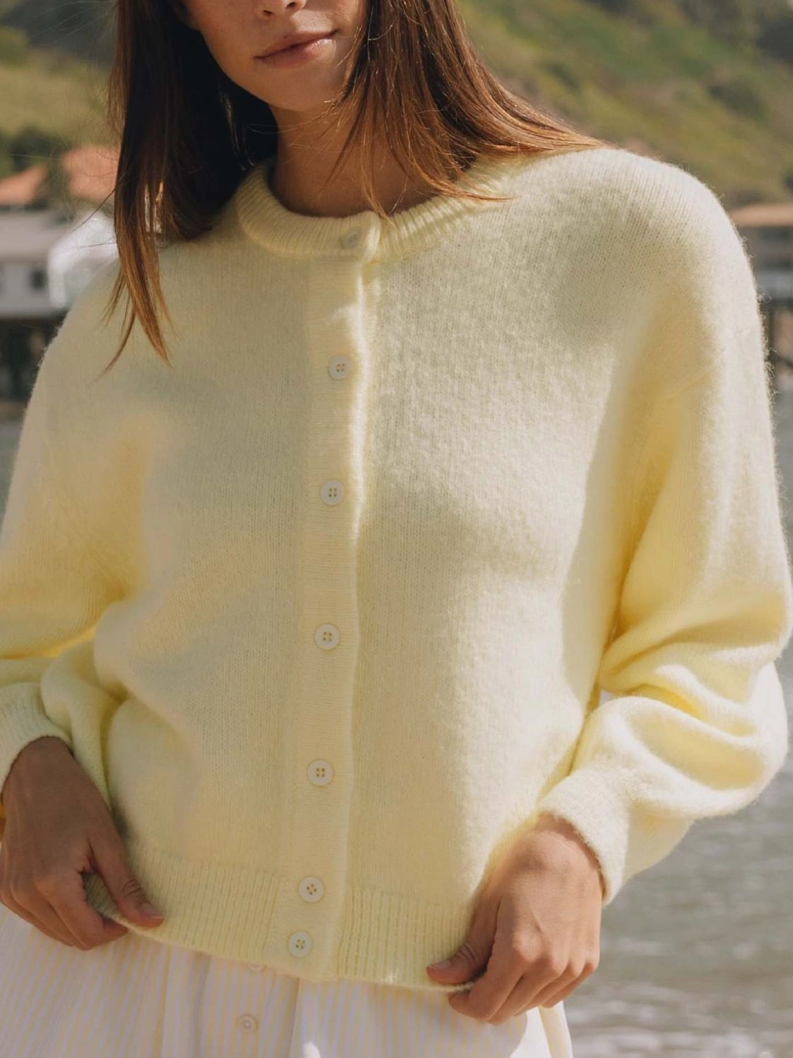 Button Down Long Sleeve Cardigan Gift Sale Event Big Savings Alert