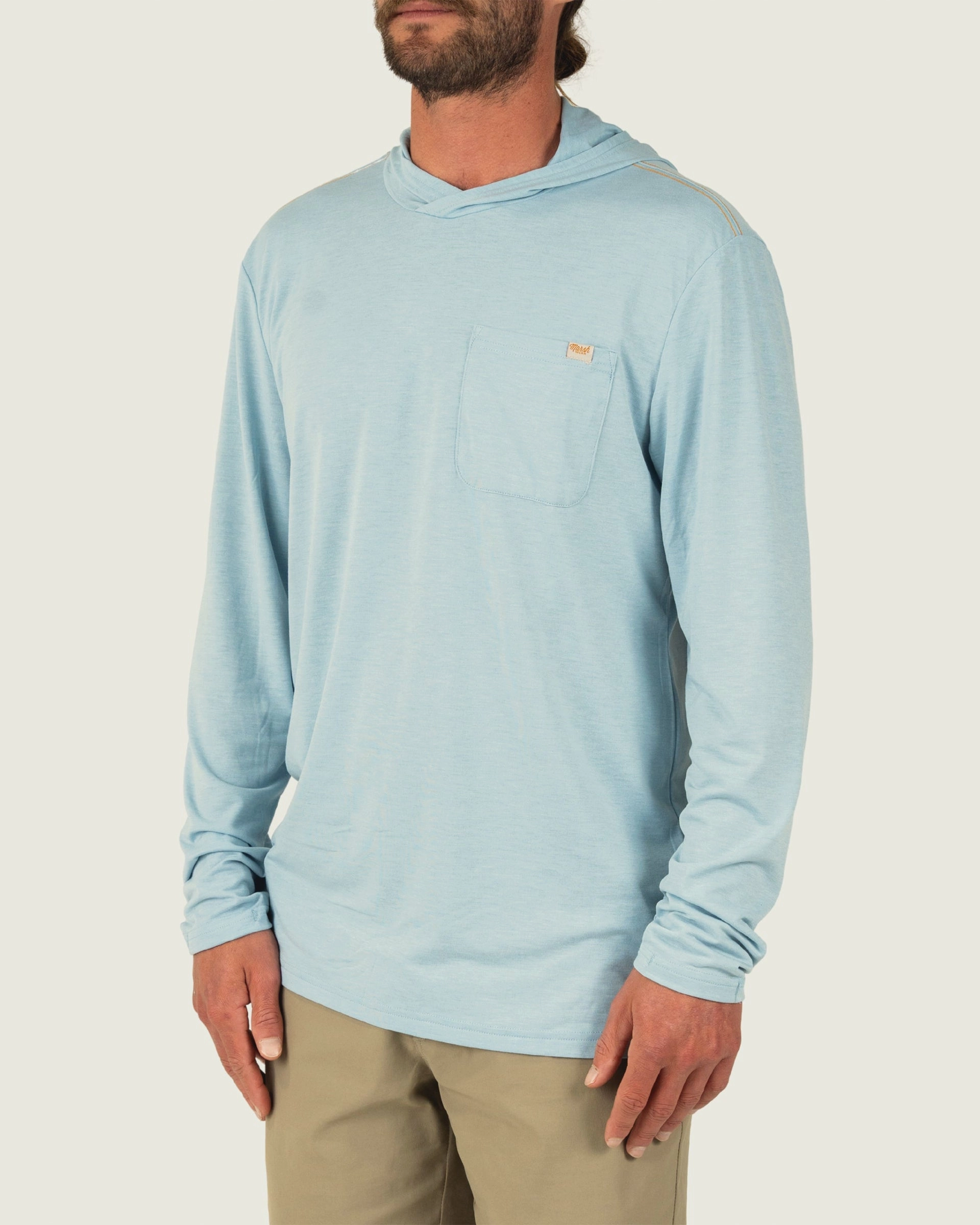 Buxton Tech Hoodie - Cloud Heather Hot Offer Frenzy Today Only Hot Pick