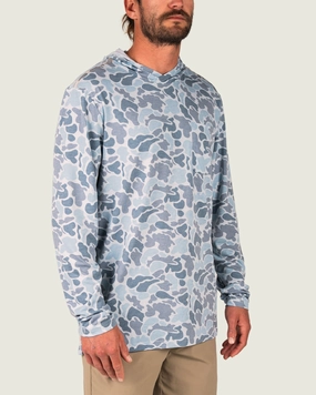 Buxton Tech Hoodie - Silver Mallard Camo Big Hot Sale