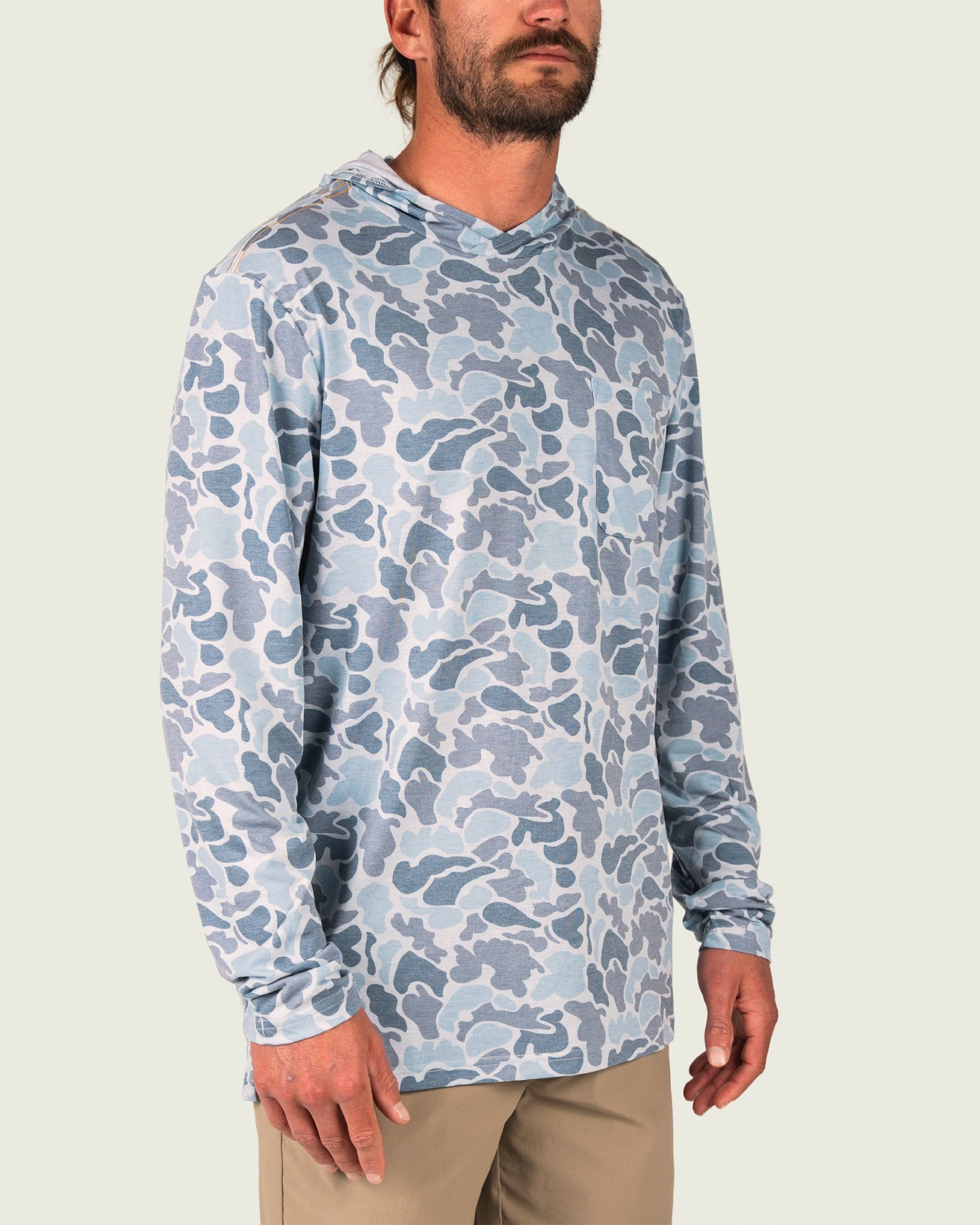 Buxton Tech Hoodie - Silver Mallard Camo Online Deal Frenzy Todays Hot Pick