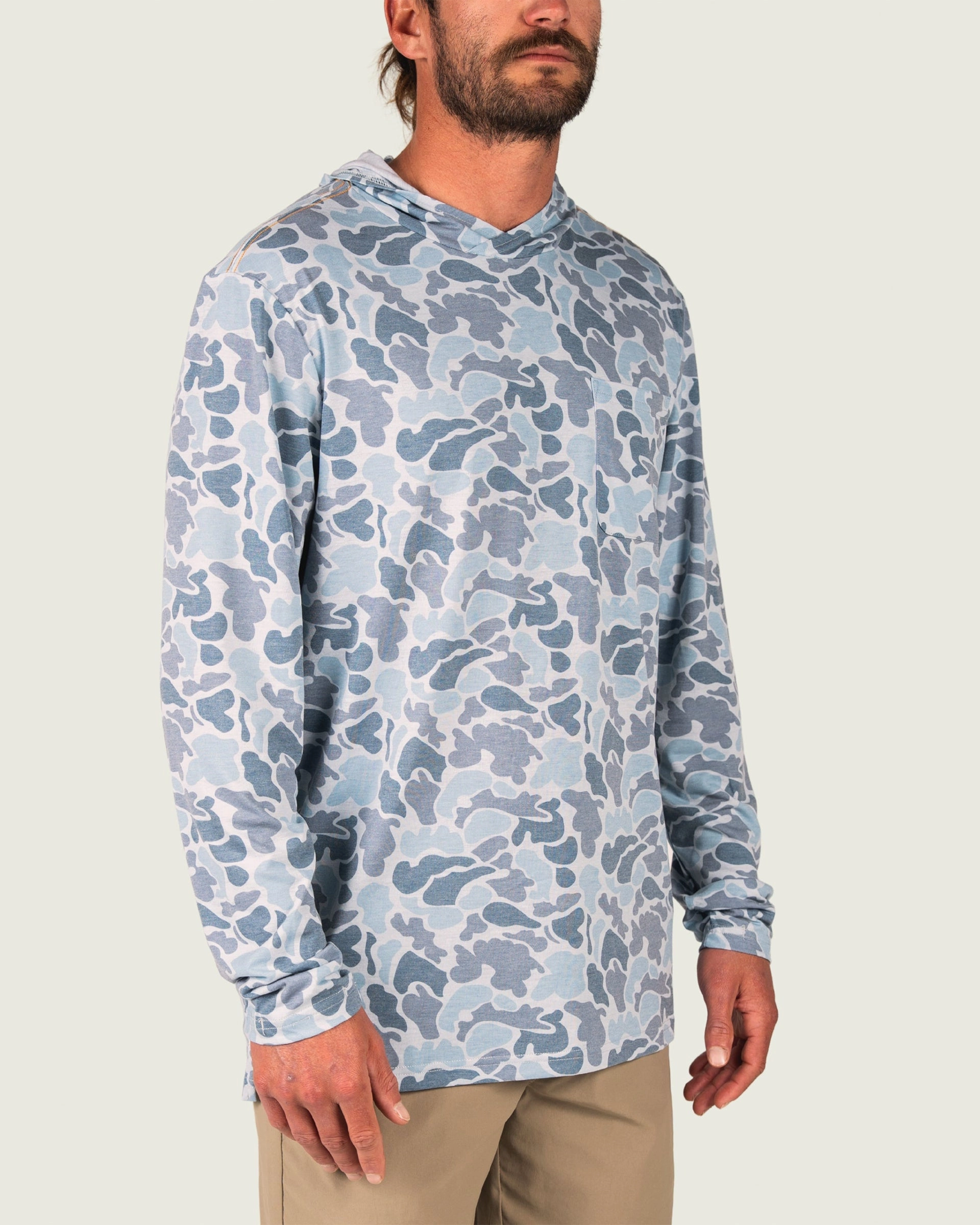 Buxton Tech Hoodie - Silver Mallard Camo MustHave Gift Ideas