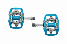 BW USA Rock Garden Pedals Clipless Blue