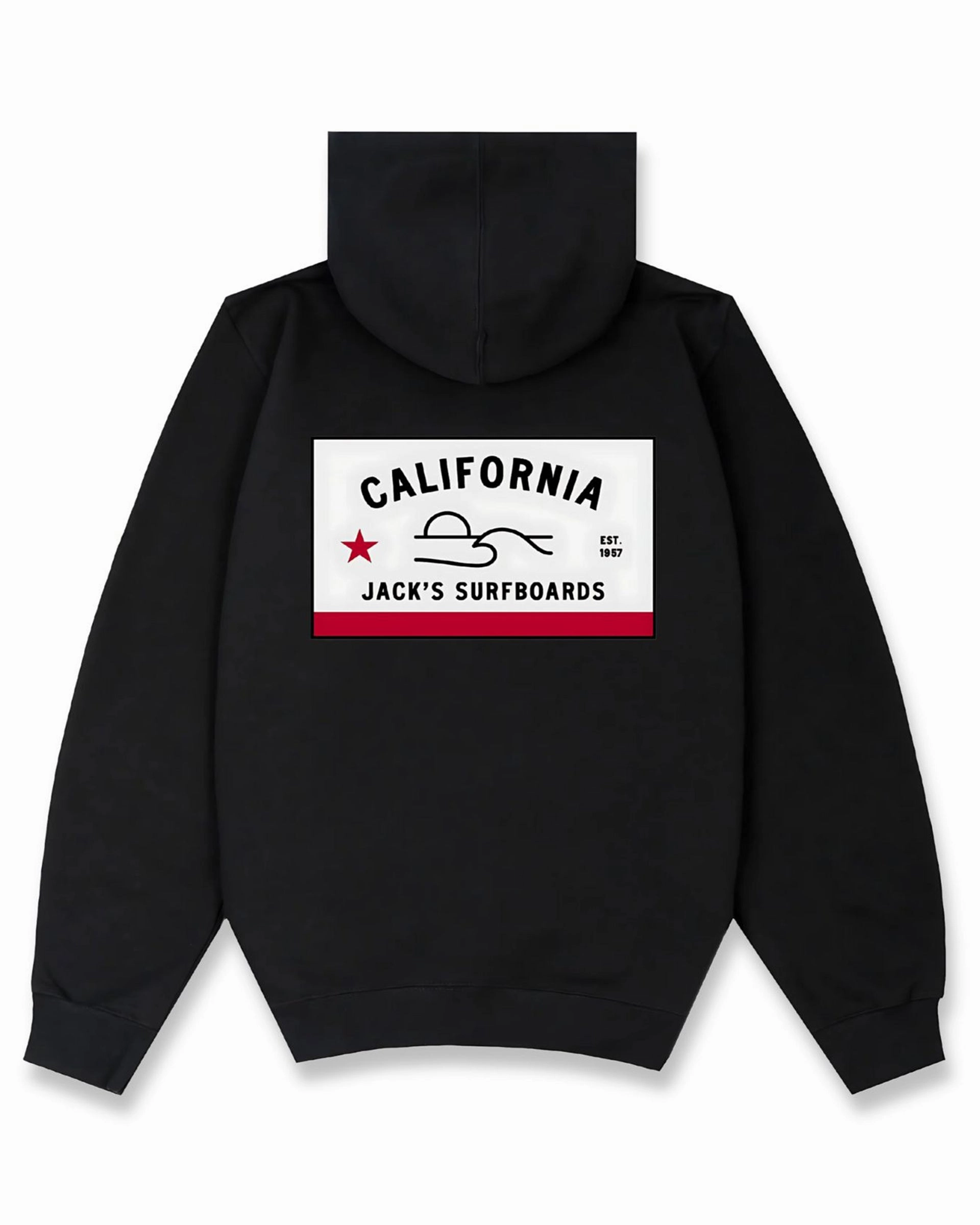 Hot Sale Alert Mega Online Discount Ca Stamp Pullover Hoodie - Black