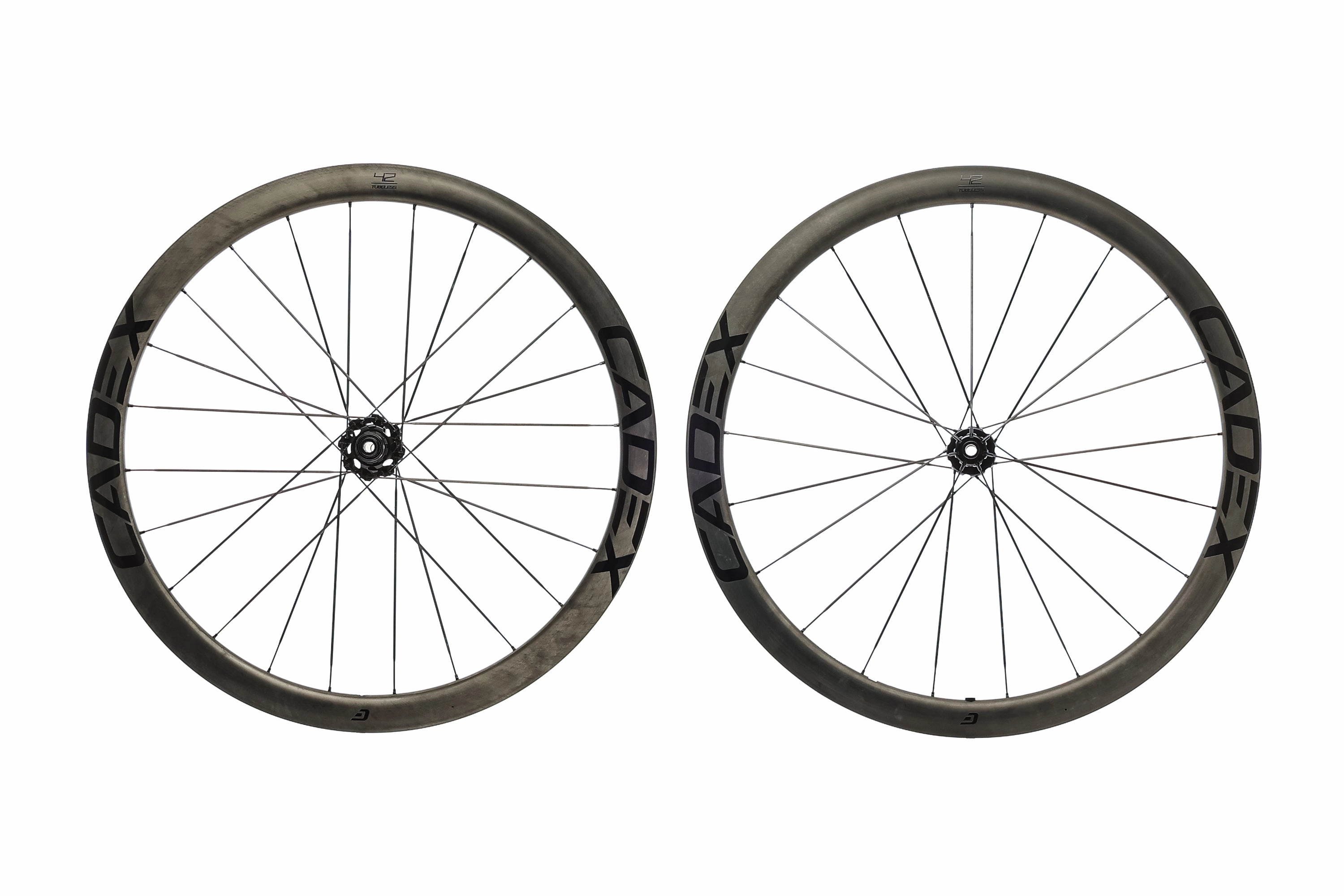 Cadex 42 Carbon Tubeless 700c Wheelset