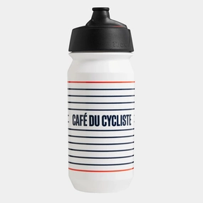 Cafe du Cycliste Water Bottle 500 ml - White