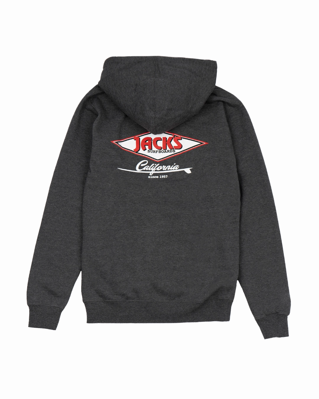 Cal Diamond Pigment Dyed Pullover Hoodie 25' - Black Clearance Event