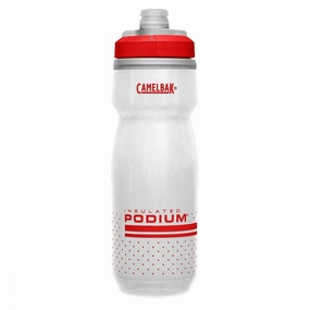 Camelbak Podium Chill Insulated  620 ml bottle - White red