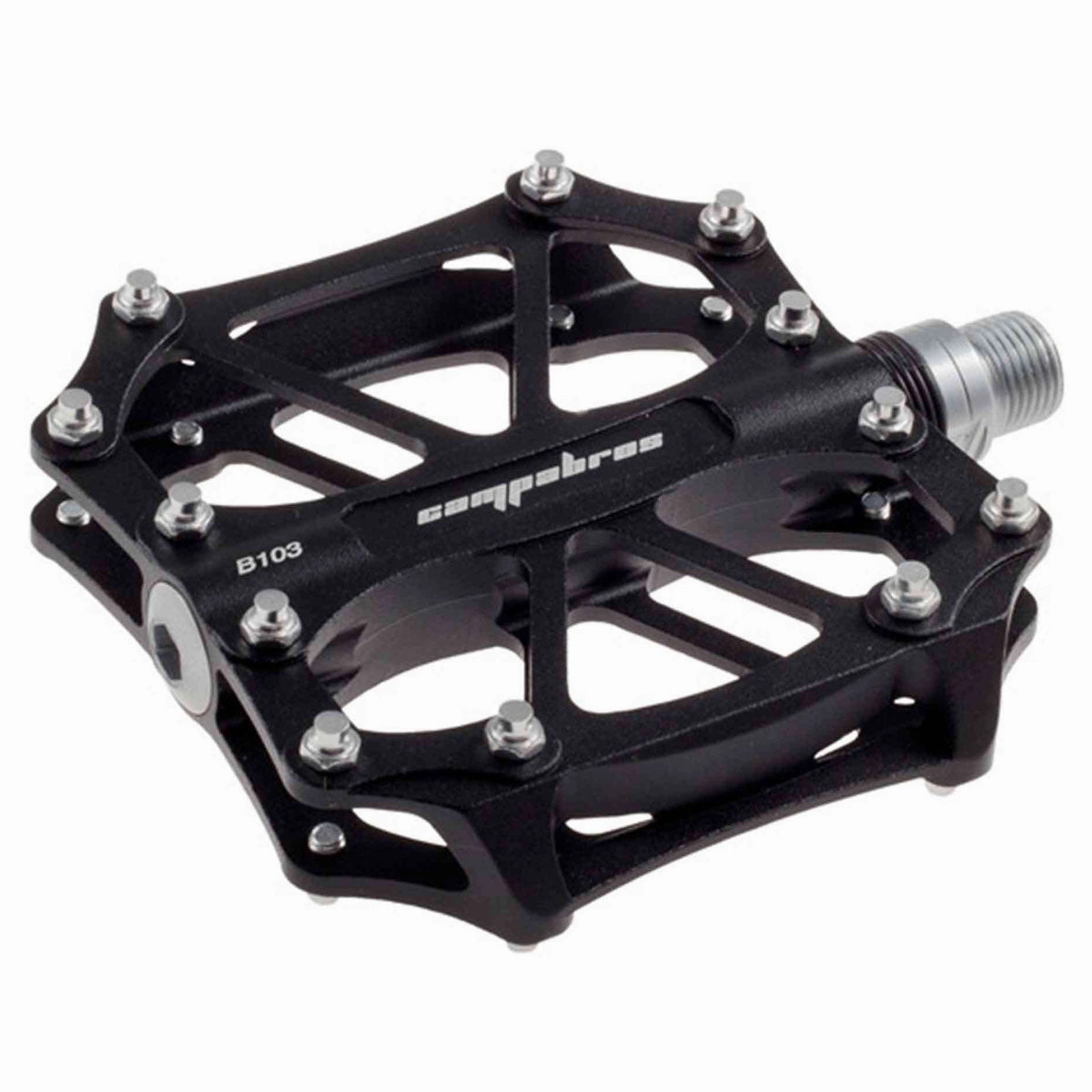 Campa Bros Kombat VIII flat Peedals - Black