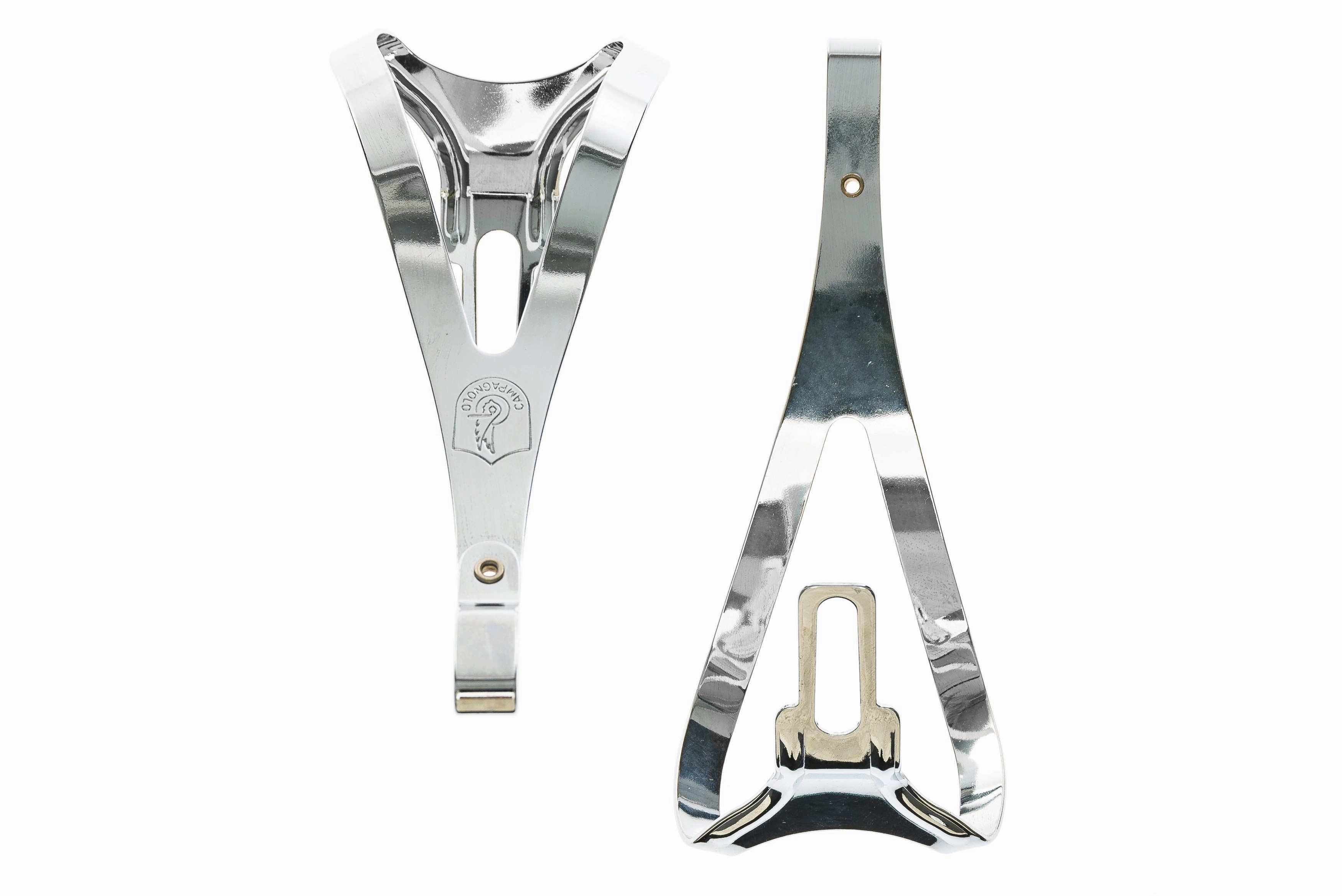 Campagnolo Aero Toe Clips Steel Silver