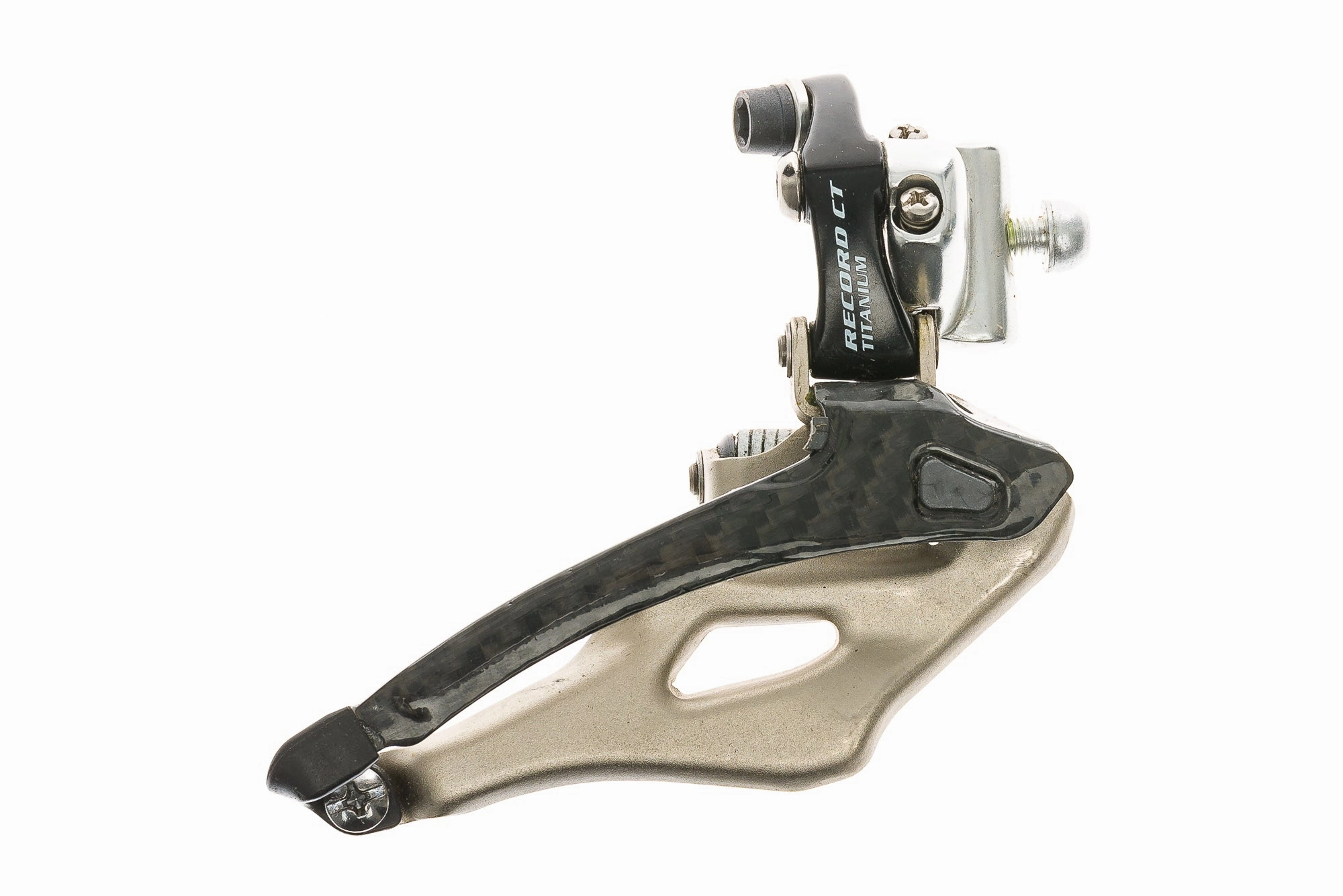Campagnolo Record CT Titanium Front Derailleur 10 Speed Braze On