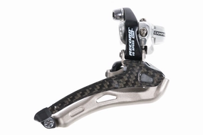 Campagnolo Record QS Carbon Front Derailleur 2x10 Speed 32mm Clamp-On