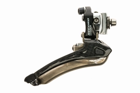 Campagnolo Record Titanium Front Derailleur 10 Speed Braze-On Carbon